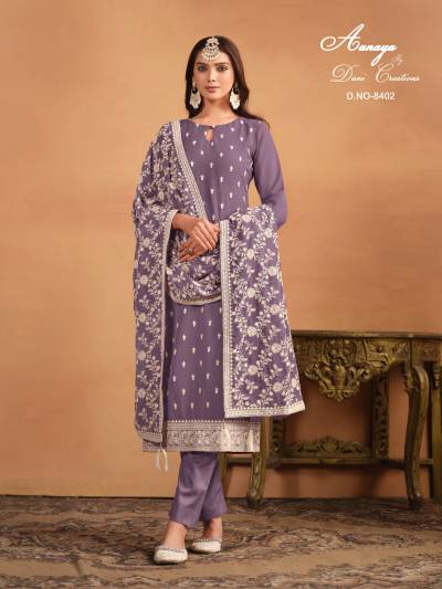 AANAYA VOL 184 BY TWISHA GEORGETTE SALWAR KAMEEZ WHOLESALER IN INDIA