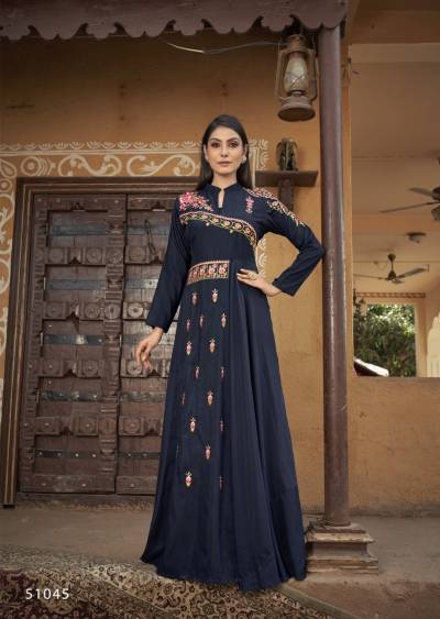 SARA VOL-2 BY VARDAN HEAVY MASLIN GOWNS MANUFACTURER IN INDIA