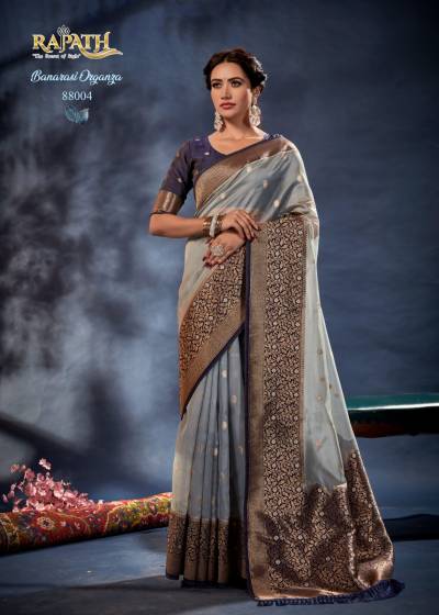 ORUM ORGANZA BY RAJPATH BANARASI ORGANZA SILK SAREE