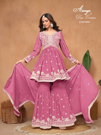 TWISHA AANAYA VOL-194 9401 TO 9404 DESIGNER PAKISTANI SALWAR SUIT WHOLESALER IN SURAT