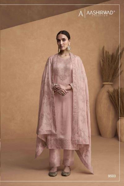 RESHAM BY AASHIRWAD PREMIUM SILK SALWAR KAMEEZ MANUFACTURER IN INDIA