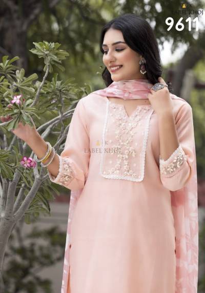 LABEL KHOJ 9611 DESIGNER SALWAR SUIT WHOLESALER IN SURAT