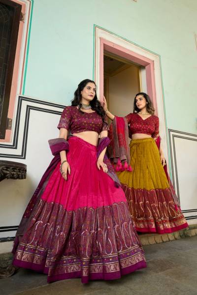 AAWIYA SANAYA 1209 DESIGNER LEHENGA CHOLI WHOLESALER IN SURAT