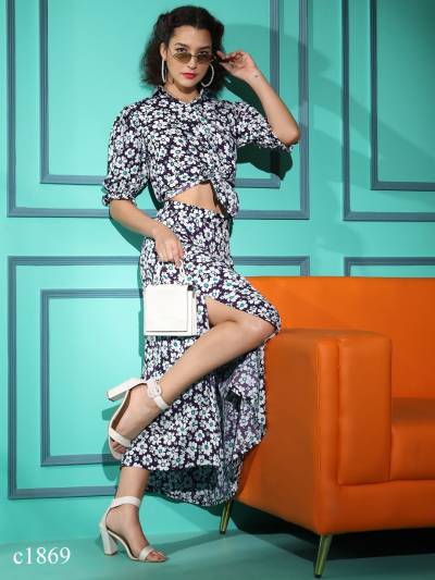 SHIVANI VOL-7 BY MAHOTSAV CREPE WESTERN WEAR MANFACTURED IN INDIA