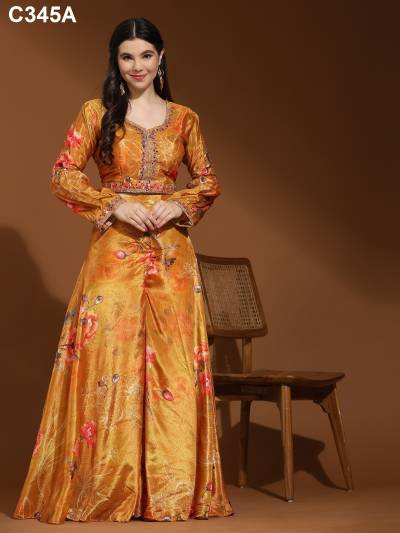 D.NO. C345A BY AMOHA PRINTED SALWAR KAMEEZ WHOLESALER IN INDIA