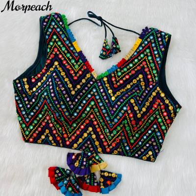 Multi Color Designer Mirror Work blouse Wholesaler in Surat