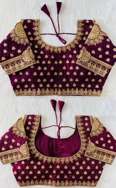 Heavy Designer Silk Blouse Wholesaler in Surat