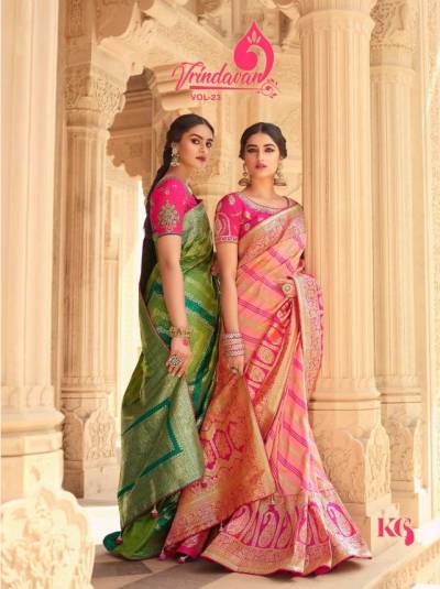 Vrindavan vol 23 by Royal Designer Silk Saree Wholesaler in Surat