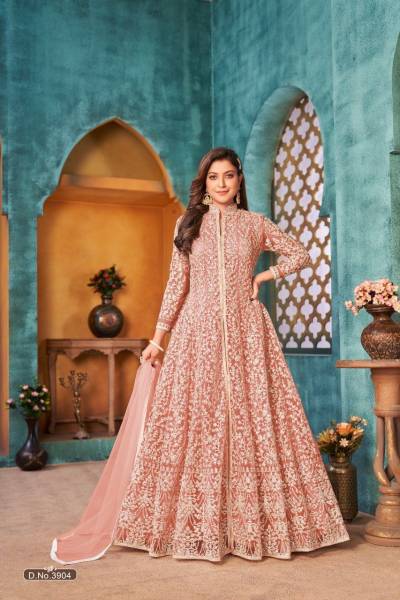 Aanaya Vol 139 by Twisha Net Designer Gown Wholesaler in Surat 
