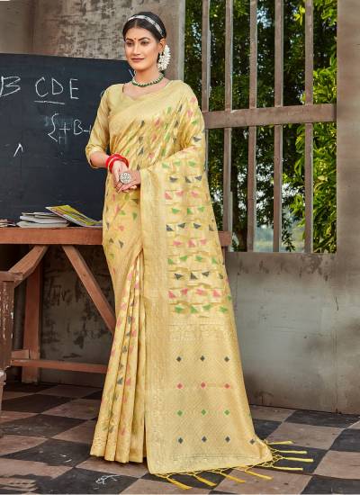 Anarkali By Sangam Print Cotton Weaving Silk Wholesaler in India