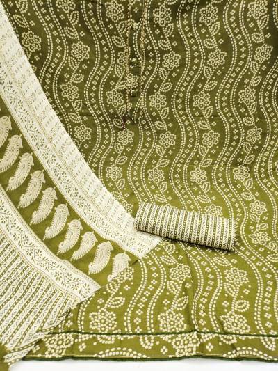 RN Nidhi Bandhani Cotton Printed Salwar Suit Wholesaler 