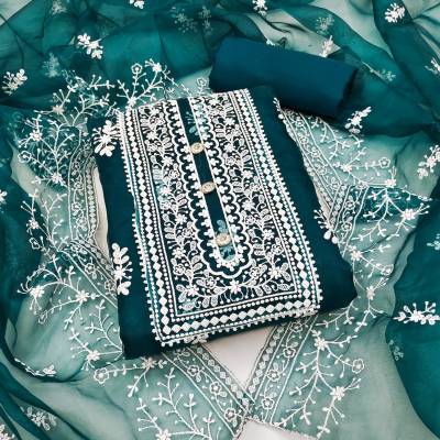 RN Nidhi Organza Salwar Suit Wholesaler in Surat 