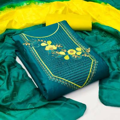 RN Rameeza Cotton Embroidered Salwar Suit Wholesaler in Surat 