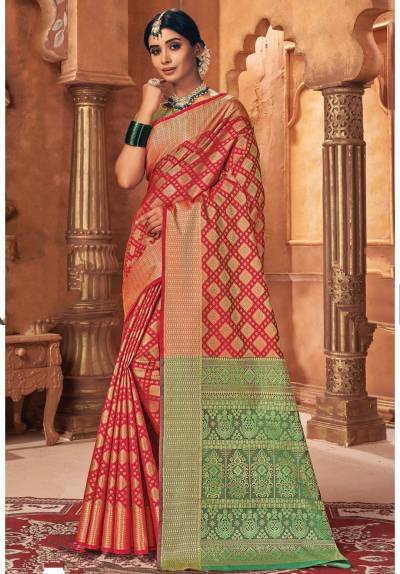 TT Bandhani Patola Silk Saree Wholesaler in Surat 