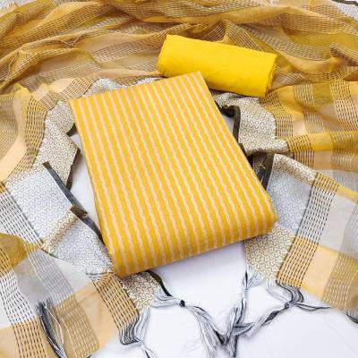 HD 50063 Cotton Jecqard Salwar Suit Wholesaler in Surat 