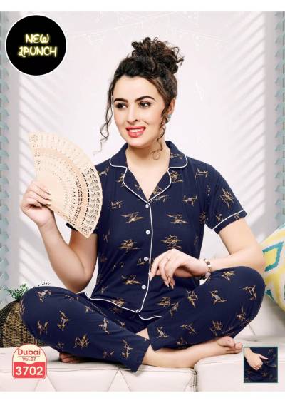 Vol 37014 Women's Cotton Night Suit Collection Wholesaler 
