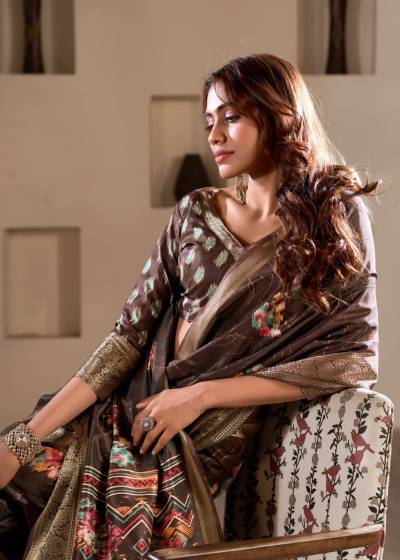 LITCHI BY RAJPATH PURE DOLA SILK FANCY SAREE WHOLESALER IN SURAT