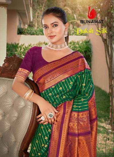 Daksh Silk By Bunawat Traditional Silk Saree Wholesaler In India 