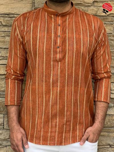 LEO 2 BY BLUEHILLS DESIGNER COTTON SHORT KURTA WHOLESALER IN SURAT