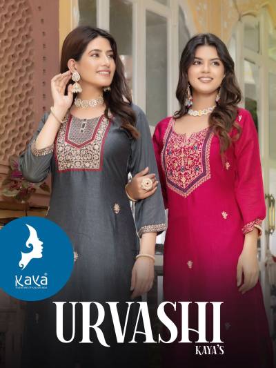 URVASHI BY KAYA DESIGNER KURTI  WHOLESALER IN INDIA