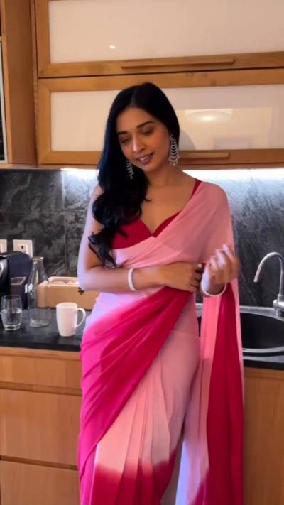 CM 756 BY SAGAR IMPEX DESIGNER GEORGETTE SAREE WHOLESALER IN INDIA