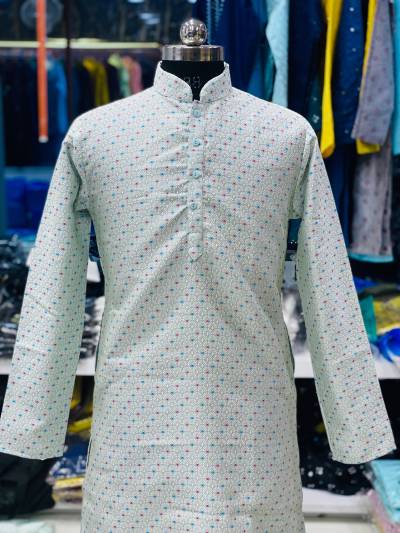 NAWABI BY BLUEVERY DESIGNER SILK KURTA WITH PAJAMA WHOLESALER IN INDIA