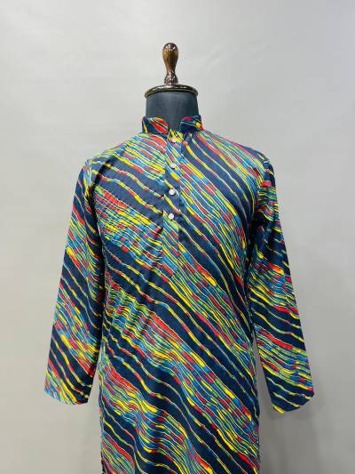 DHOLIDA BY BLUEVERY TRADITIONAL KURTA WITH PAJAMA WHOLESALER IN INDIA