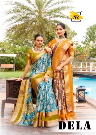 DELA BY STAVAN DESIGNER SILK SAREE WHOLESALER IN INDIA