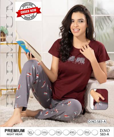 SUMMER SPECIAL BY SAGAR IMPEX DESIGNER NIGHT SUIT WHOLESALER IN INDIA