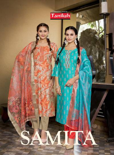 SAMITA VOL 1 BY TANIKSH DESIGNER SALWAR SUIT WHOLESALER IN INDIA