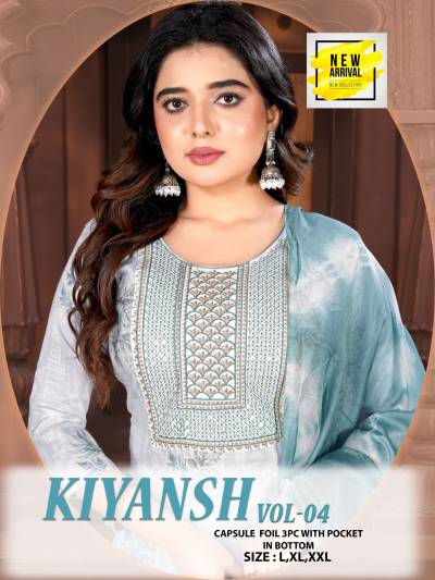 KIYANSH VOL 4 BY SAGAR IMPEX DESIGNER SALWAR SUIT WHOLESALER IN INDIA