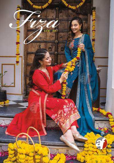FIZA VOL 2 BY ANJU FABRICS DESIGNER SALWAR SUIT WHOLESALER IN INDIA