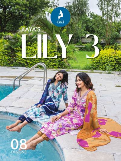 LILY 3 BY KAYA DESIGNER SALWAR SUIT WHOLESALER IN INDIA