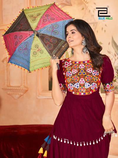 JHAMKUDI BY BLUEHILLS DESIGNER GOWN WHOLESALER IN INDIA