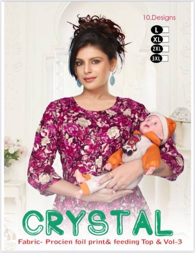CRYSTAL VOL 3 BY TRENDY DESIGNER TOP WHOLESALER IN INDIA