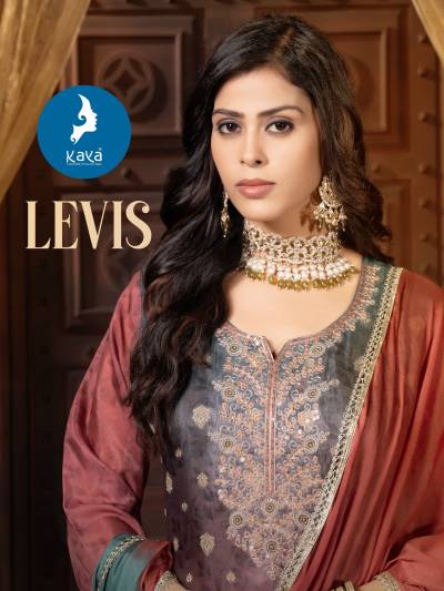 LEVIS BY KAYA KURTI DESIGNER SILK SALWAR SUIT WHOLESALER IN INDIA