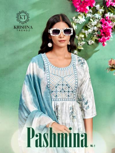 PASHMINA Vol 2 BY KRISHNA TRENDS DESIGNER SALWAR SUIT WHOLESALER IN INDIA