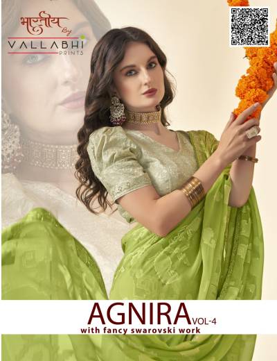 AGNIRA VOL 4 BY VALLABHI PRINTS DESIGNER SAREE WHOLESALER IN GUJARAT
