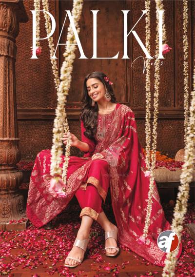 PALKI VOL 3 BY ANJU FABRIC DESIGNER SALWAR SUIT WHOLESALER IN INDIA