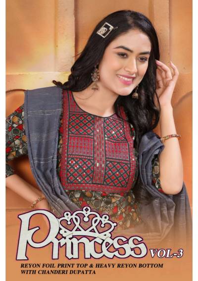 PRINCESS VOL 3 BY KASHIDA DESIGNER SALWAR SUIT WHOLESALER IN INDIA