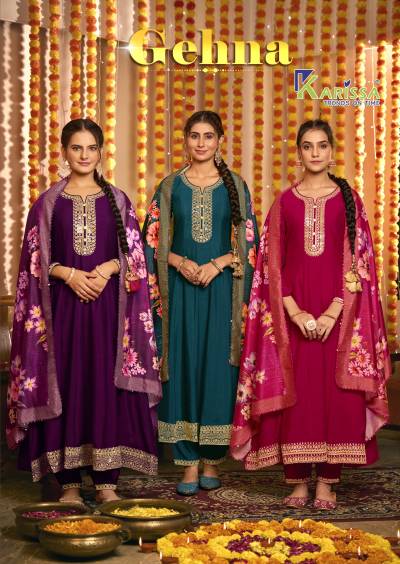 GEHNA BY KARISSA DESIGNER SALWAR SUIT WHOLESALER IN INDIA