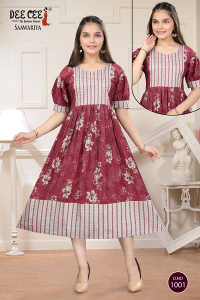 SAAWARIYA BY DEECEE DESIGNER LONG KURTI WHOLESALER IN INDIA