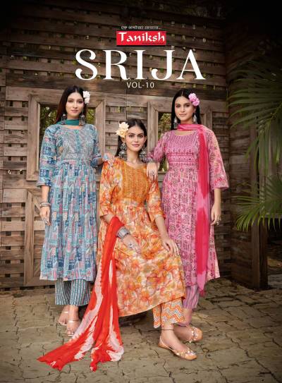 SRIJA VOL 10 BY TANIKSH DESIGNER ANARKALI SALWAR SUIT WHOLESALER IN INDIA