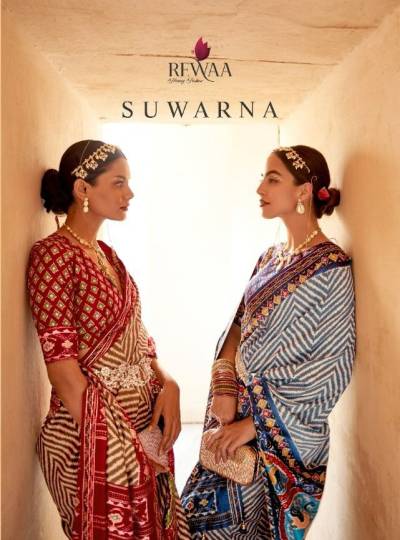SUWARNA BY REVAA DESIGNER PATOLA SILK SAREE WHOLESALER IN INDIA