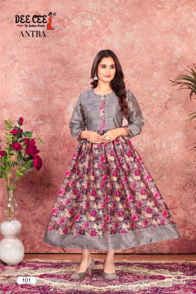 ANTRA BY DEECEE DESIGNER LONG KURTI WHOLESALER IN SURAT