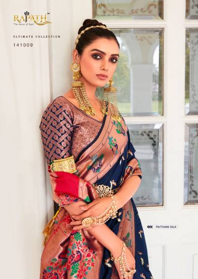 LOVE BIRDS BY RAJPATH DESIGNER SILK SAREE WHOLESALER IN INDIA