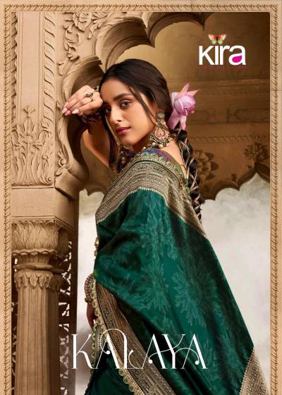 KALAYA SILK BY KIRA DESIGNER BANARASI SILK SAREE WHOLESALEE IN INDIA