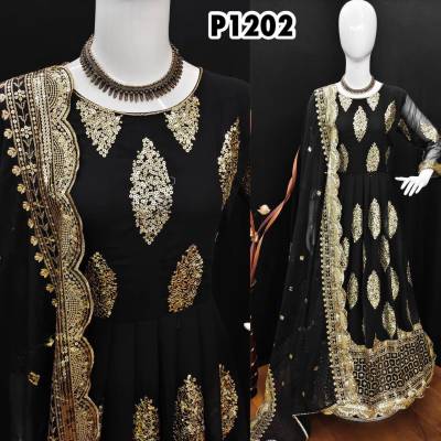 PAL 1202 BY SAGAR IMPEX DESIGNER EMBROIDERY GOWN WHOLESALER IN INDIA