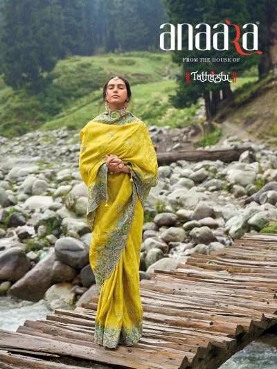 DN 6400 BY TATHASTU DESIGNER SILK SAREE WHOLESALER IN INDIA