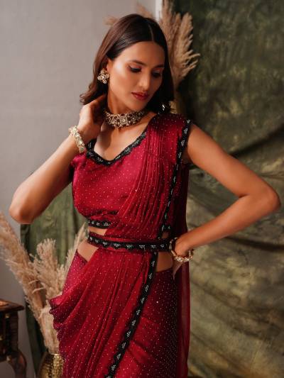 DN 101138 BY RAJYOG DESIGNER SILK SAREE WHOLESALER IN INDIA